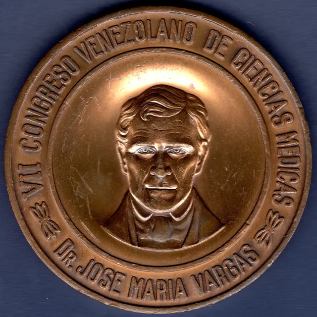 Medalla Vii Congreso Venezolano De Ciencias Medicas Vargas
