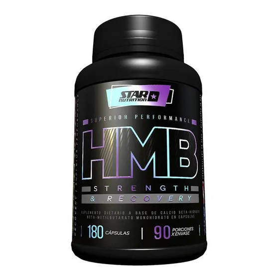 Star Nutrition Hmb Calcio Hidroxy Beta Metilbutarato 180 Cap