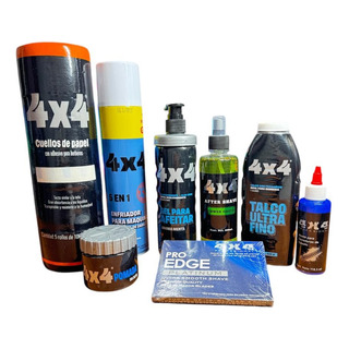Kit De Insumos Combo Barber 4x4 Corte Barberia Kit De Insumos Combo Barber 4x4 Corte Barberia