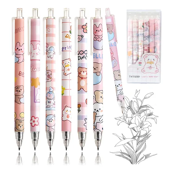 Mágic Lapicero Lápiz Eterno Ecológico Escribe Sin Tinta 6pcs