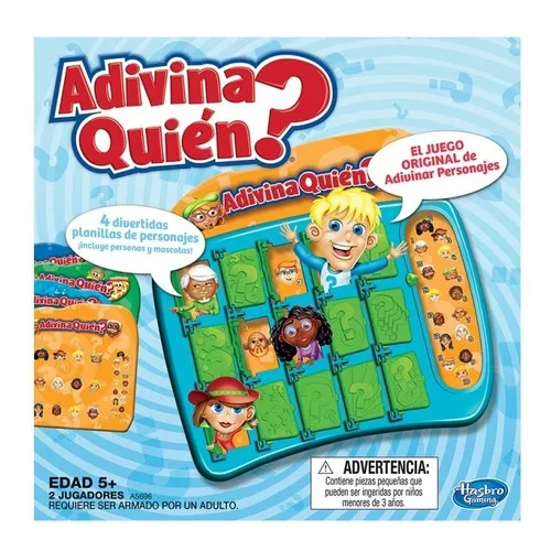 Juego Adivina Quién? Clásico Hasbro A5696 Niños