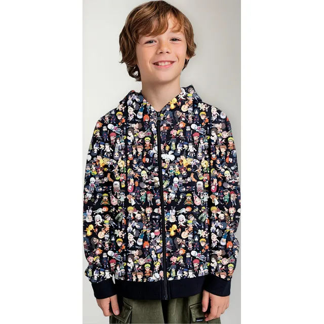 Campera Comics Anime Series Con Capucha Diseños Exclusivos
