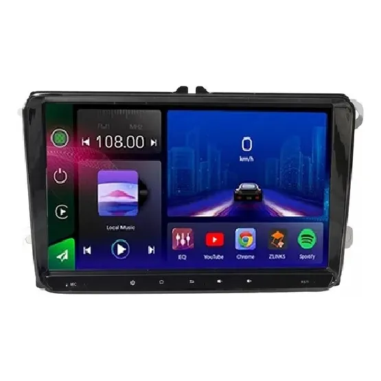 Radio Multimedia Volkswagen Gol Vento Amarok 1gb+32 Carplay Color 1gb Vw