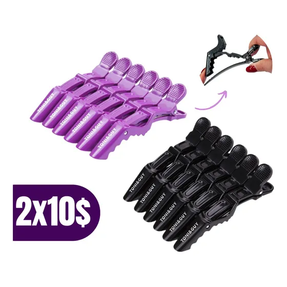 Pinzas Caiman Para Cabello, Pinzas De Peluqueria, Ganchos