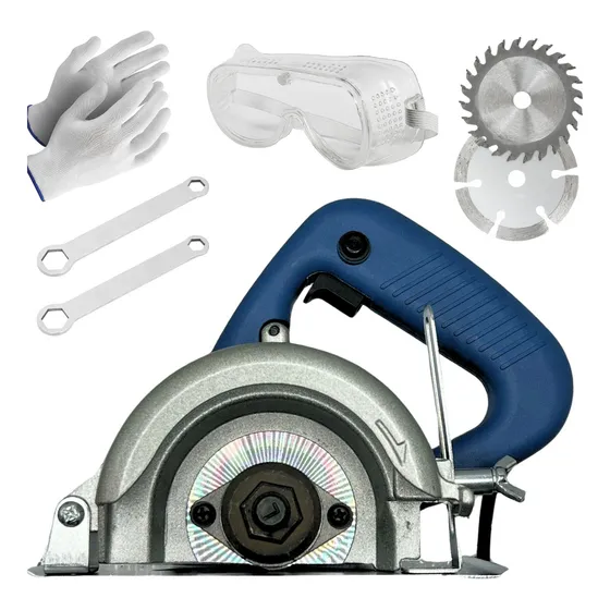 Serra Mármore Tipo Makita 1200w 220v + Kit Epi 110mm