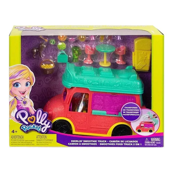  Polly Pocket - Camion De Licuados - Mattel Gdm20