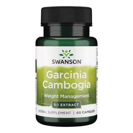 Garcinia Cambogia, Alta Pureza 60 Capsulas.