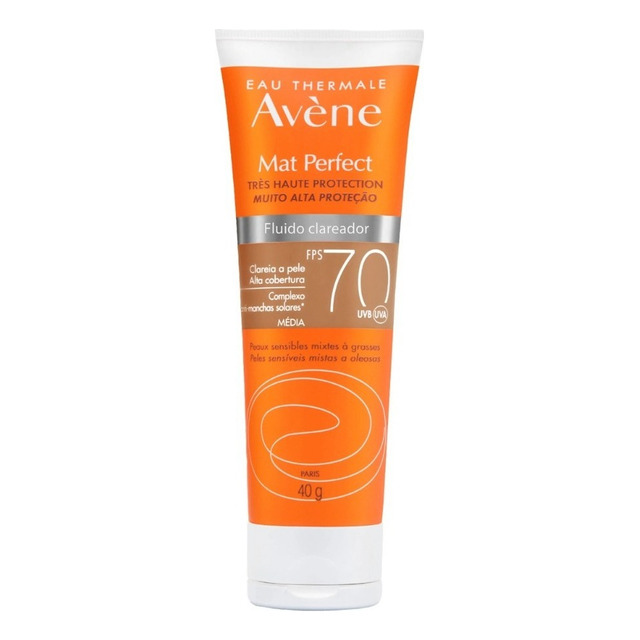 Protetor Solar Avene Mat Perfect Clareador Media Fps70 40g Protetor Solar Avene Mat Perfect Clareador Media Fps70 40g