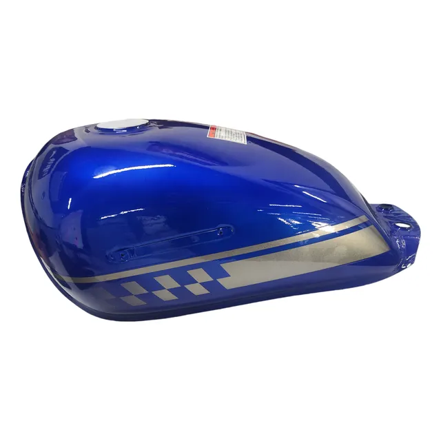 Tanque Para Gasolina Moto Owen Gs Azul Y Negro