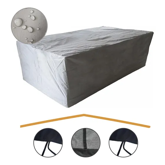 Funda Cubre Mesa Jardin C/sillas Lona Premium Impermeable