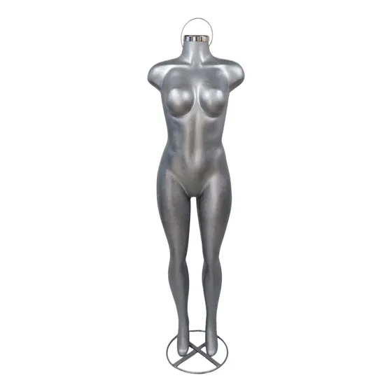 Maniquí Cuerpo Completo Dama Fibra De Vidrio, Con Base