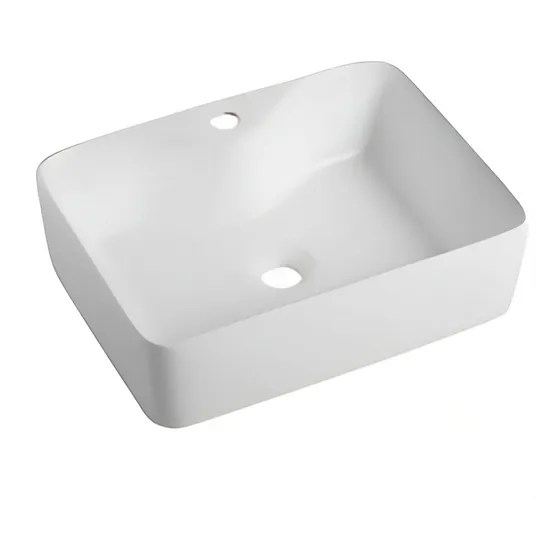 Bacha De Apoyo P/monocomando Rectangular 48x37x13 Loza Gappo