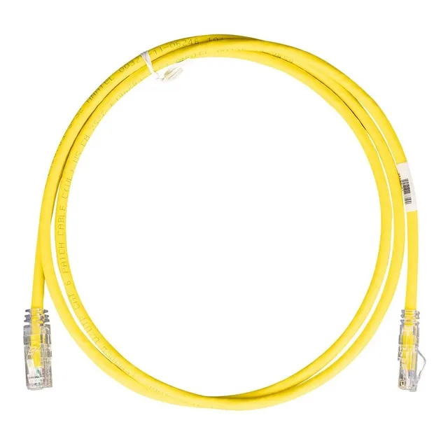Patch Cord Cat 6 Cable Parcheo Red Utp 1.5m Amarillo Panduit