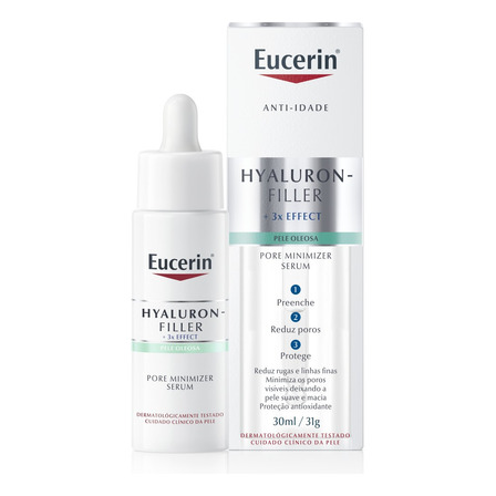 Eucerin Hyaluron-filler Pore Minimizer Sérum Facial 30ml Tipo De Pele Todos Os Tipos De Pele, Inclusive As Oleosas Eucerin Hyaluron-filler Pore Minimizer Sérum Facial 30ml Tipo De Pele Todos Os Tipos De Pele, Inclusive As Oleosas