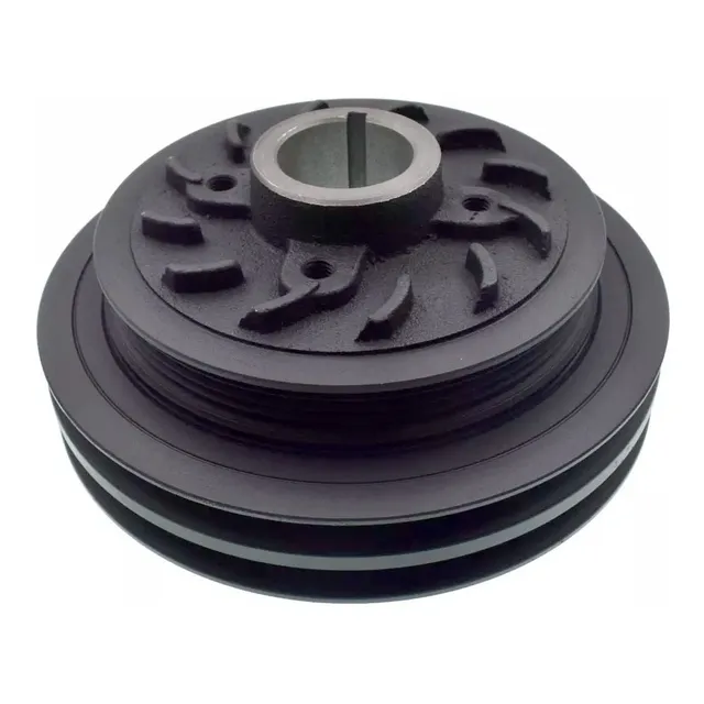 Polea Cigueñal Para Hyundai H1 2.5 Turbo Diesel 1998 Al 2007