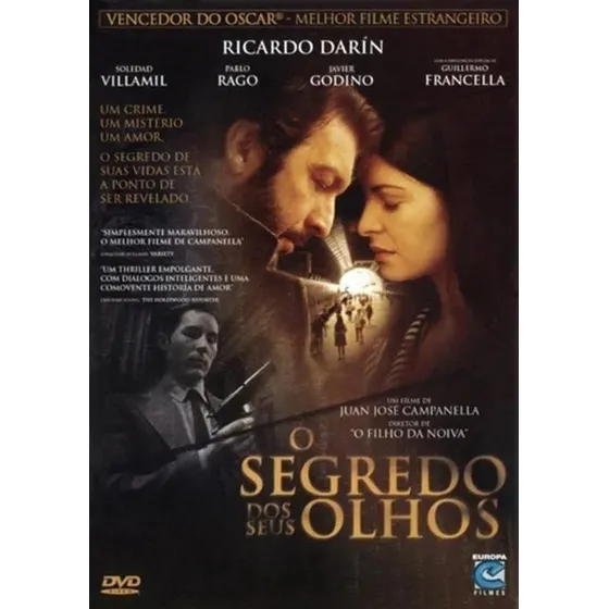 Dvd O Segredo Dos Seu Olhos