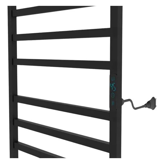 Toalheiro Térmico Inteligente 127/220V Wi-fi Alexa Cor Preto