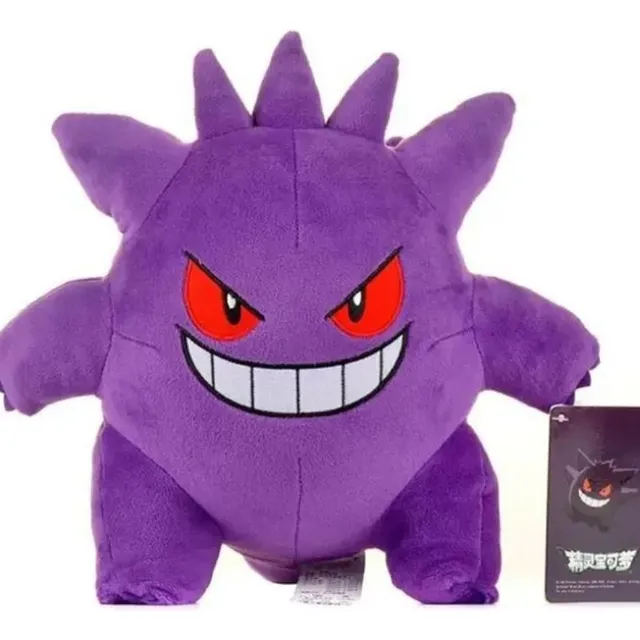 Peluche Pokémon Variedades Pikachu Eevee Togepi 20-25 Cm Color Gengar 25 Cm
