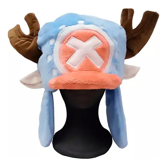 Gorro Chopper Reno Nariz Azul Sombrero Anime One Piece