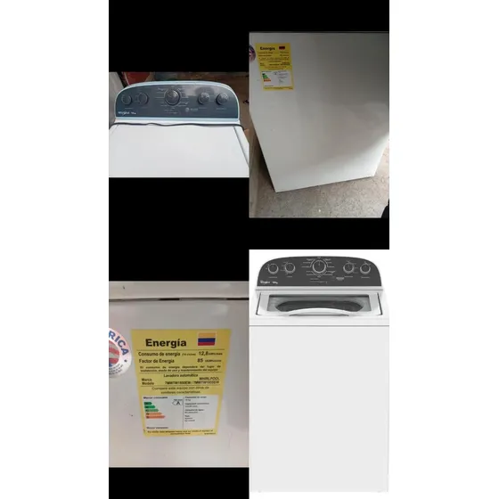 Lavadora Automática Whirlpool Hasta 19kg 120v Color Blanco