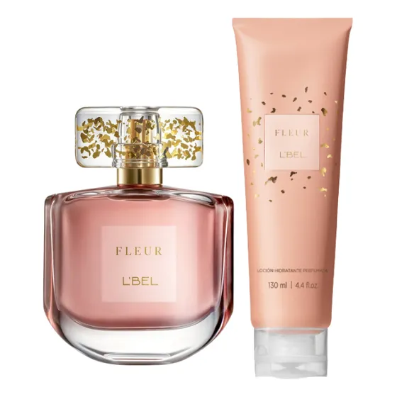 Lbel Set Perfume Mujer Tipo Fleur 50ml + Crema 130ml