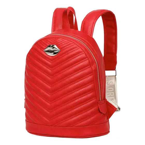 Mochila Bolso Resistente Urbana Tela Eco Cuero Las Oreiro