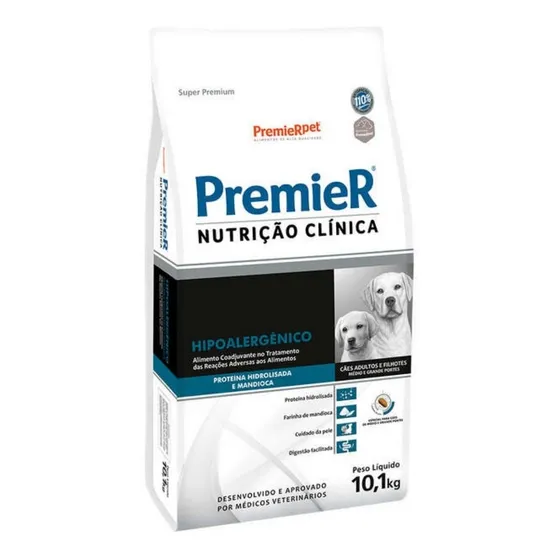Ração N.c P/cães Hipoalergênica 10,1kg Premier Pet