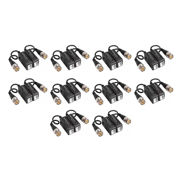 Video Balun Utp Alta Potencia Para Camaras De Seguridad X10