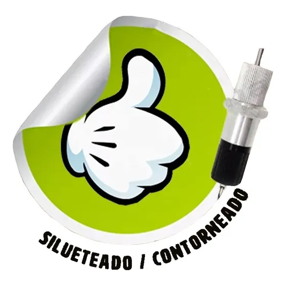100 Pzs De 12x7cm Impresos En Vinil Trasnapernte A Tinta Neg