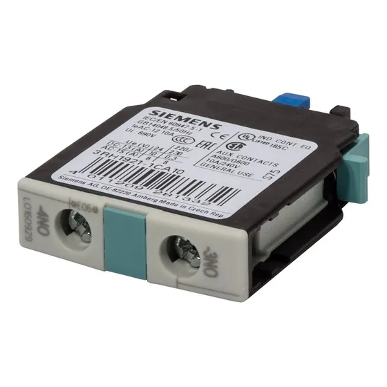 Bloque Contactos Aux. S0-s12 1na+0nc Din Siemens 3RH1921-1CA10