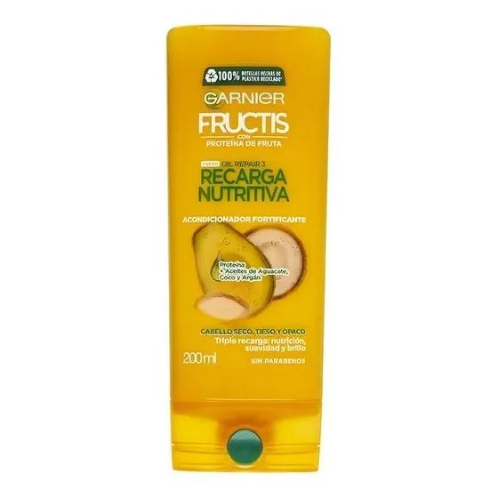 Acondicionador Garnier Fructis Recarga Nutritiva - 200ml