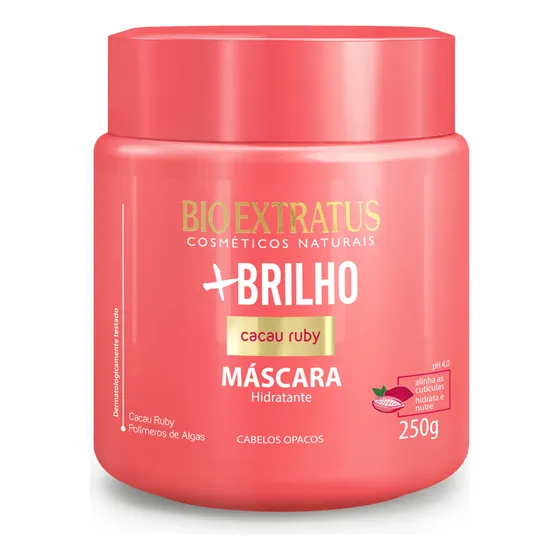 Máscara Para Dar Mais Brilho No Cabelo Bio Extratus Oficial