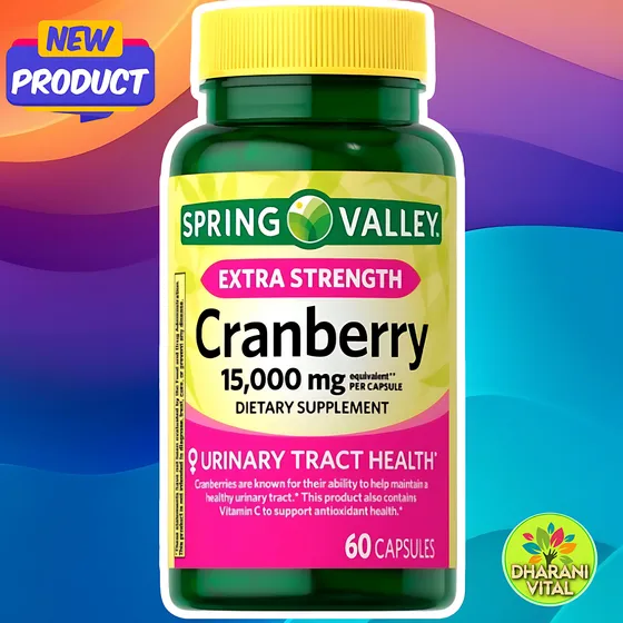 Cranberry 15000 Mg Spring Valley| 60 Cápsulas
