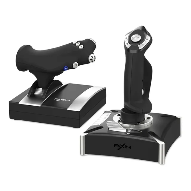 El Simulador De Vuelo Pxn-2119pro Controla La Palanca De Con
