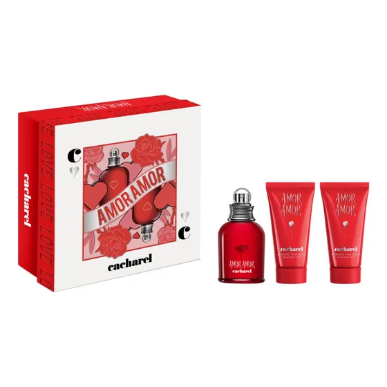Set De Amor Amor Edt 50ml + (2) Body Lotion 50ml Volumen De La Unidad 50 Ml