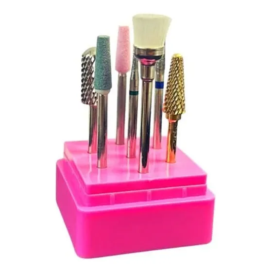 Kit Fresa Cerámica Manicura Pedicura Torno Uñas Gel Acrilico