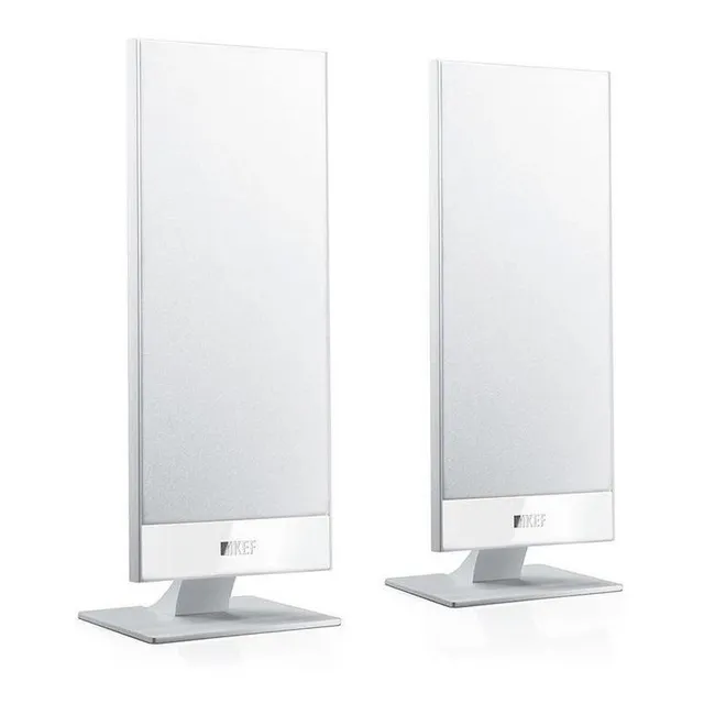 Kef T-101 Blanco Par De Altavoces Ultradelgados