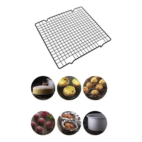 2 Rejilla Para Galleta Rejilla Para Enfriar Pizza Rejilla De Pan 25cm 41cm Rejilla Para Galletas Enfriamiento Reposteria Pasteleriacl