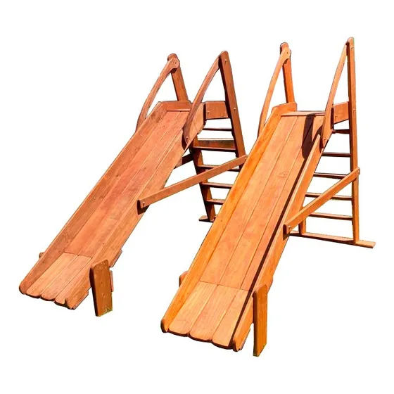 Tobogán Con Escalera Desarmable Madera Hay Stock Para Reyes.