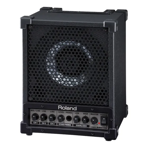 Combo Roland Cm-30 30watts Cor Preto n/a