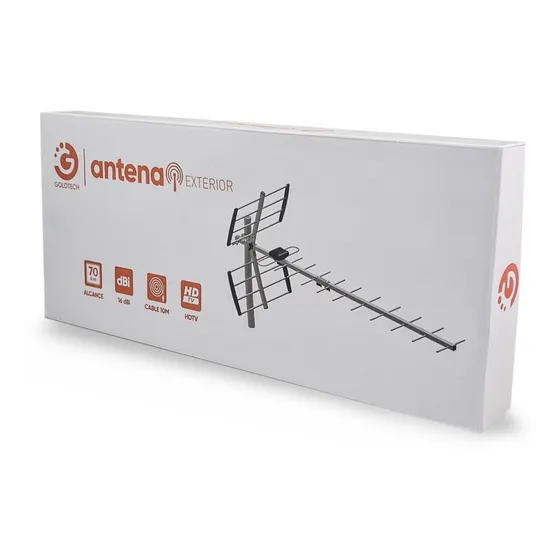 Antena Receptor Digital De Aire Para Exterior Señal Digital