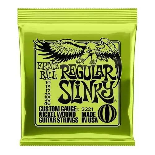 Cuerdas Para Guitarra Electrica Marca Ernie Ball Cal. 10-46