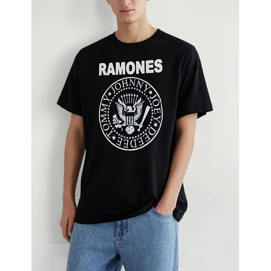 Camisetas 100% Algodón Ramones Rock Punk, Música