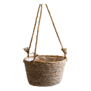De Maceta Colgante Tejida Con Cola De Natural, Maceta De De Maceta Colgante Tejida Con Cola De Natural, Maceta De