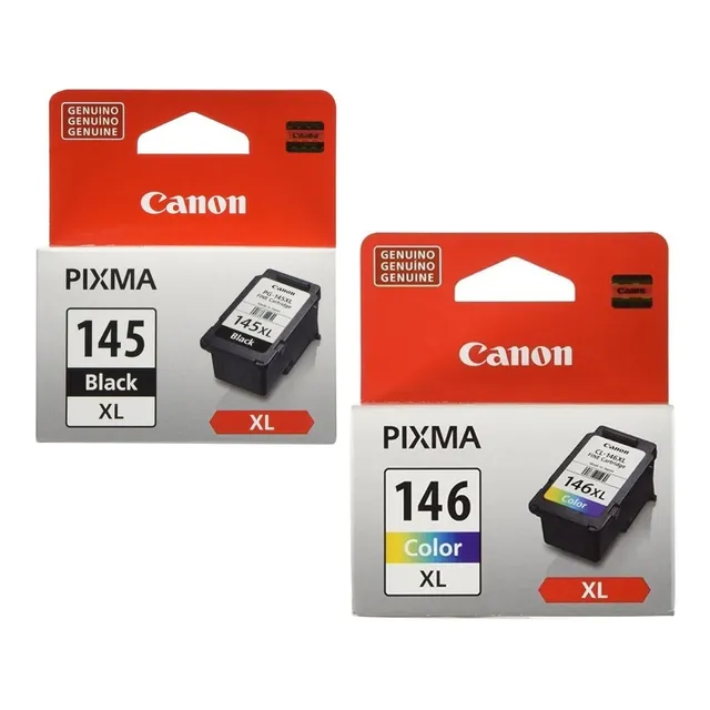 Cartuchos Original Pg 145xl Y Cl 146xl  Canon Mg2510 Mg2910