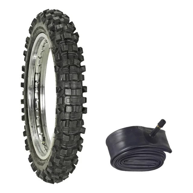 Kit Cubierta 110/90-19 F897 Hf + Camara 350-19 Hfk Reforzada