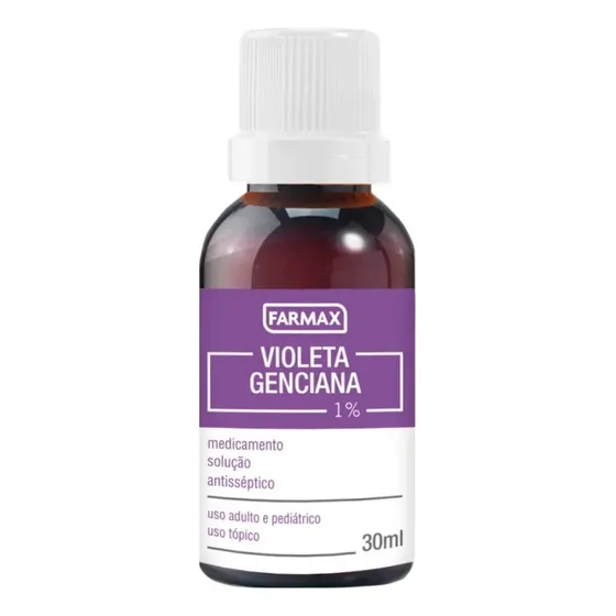Violeta Genciana 30ml Corante Antisséptico