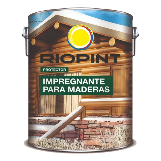 Impregnante Protector Maderas Riopint X 1 Lt. Colores
