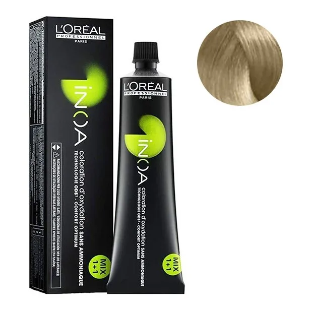 Tinta Inoa N°9 Rubio Muy Claro 60gr Loreal Professionnel