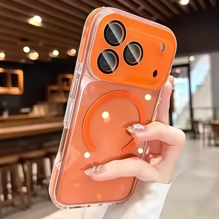 Capa Capinha Para iPhone Magsafe Proteção Câmera Anti Case